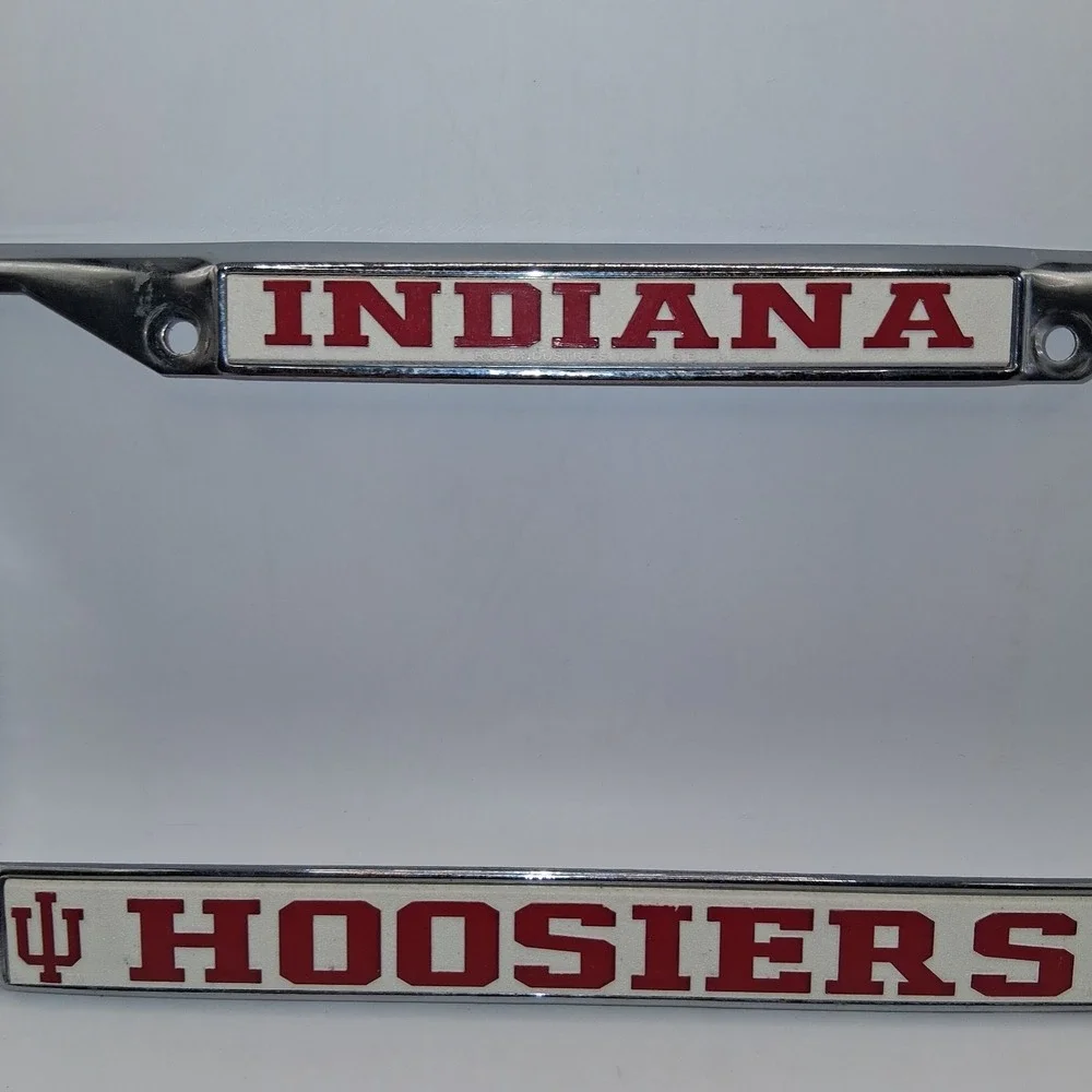Indiana University Hoosiers Metal License Plate Frame